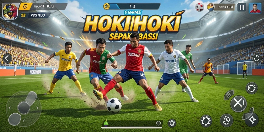 Pengalaman gameplay menarik dalam HOKIHOKI yang penuh aksi sepak bola.