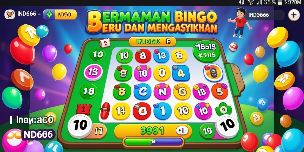 Tampilan gameplay <strong>IND666</strong> yang menarik dan interaktif dalam permainan Bingo.