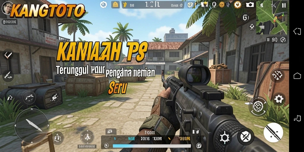 Tampilan menarik dari gameplay TPS yang mendebarkan.