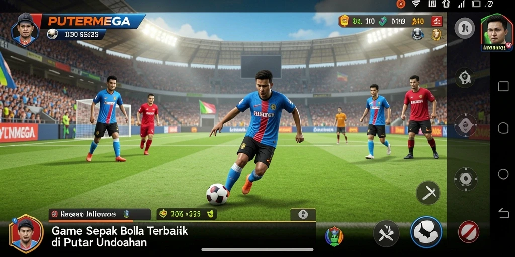 Gameplay PUTERMEGA yang menegangkan dan seru.